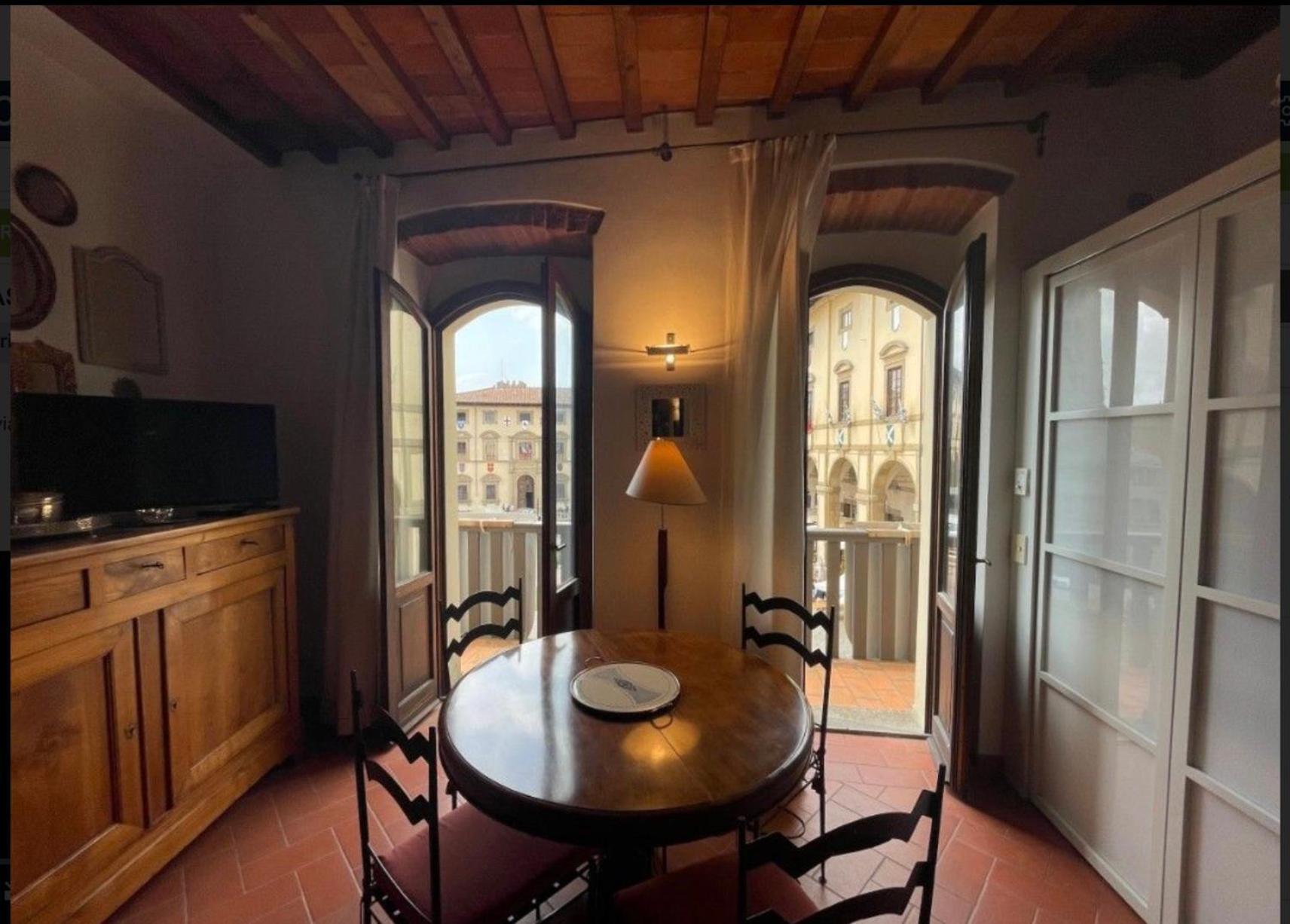 アレッツォCasa Logge Del Vasariアパートメント エクステリア 写真